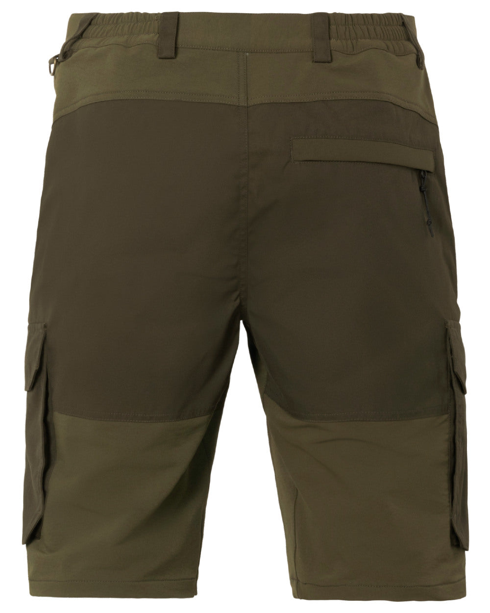 Light Pine Grizzly Brown Coloured Seeland Elm Shorts On A White Background