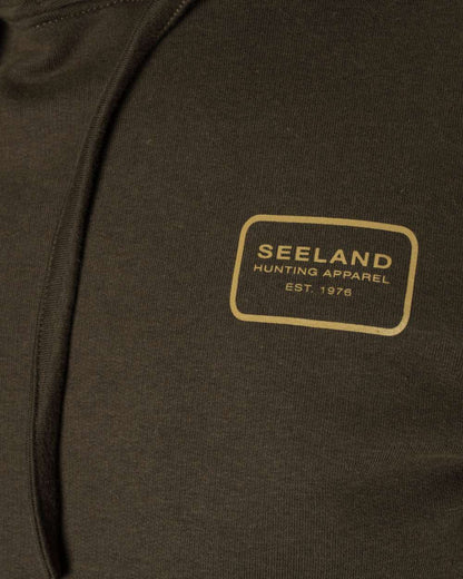 Grizzly Brown Coloured Seeland Kelvin Hoodie On A White Background