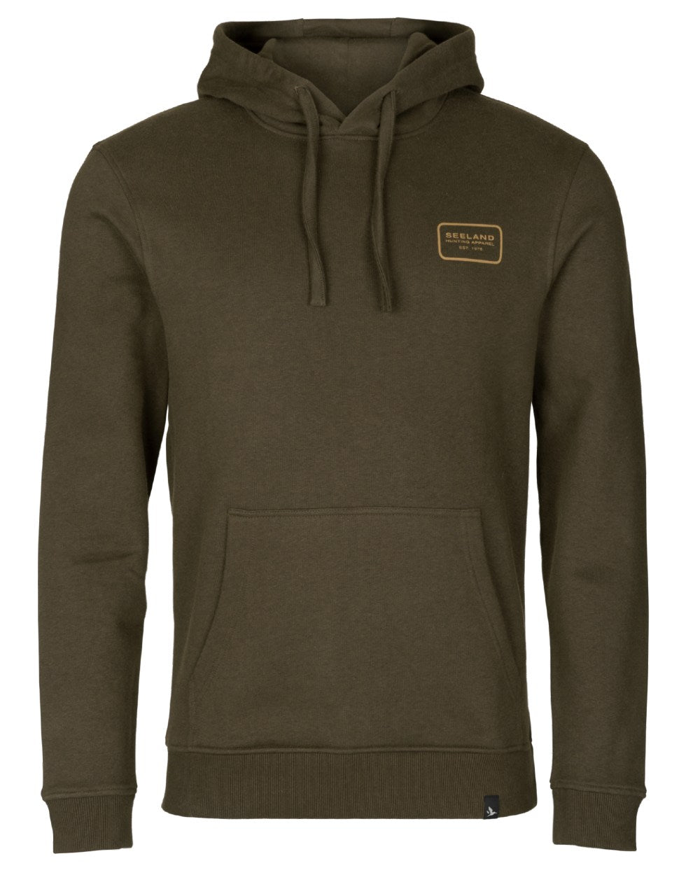 Grizzly Brown Coloured Seeland Kelvin Hoodie On A White Background