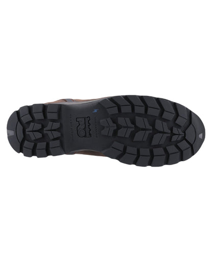 Brown Coloured Timberland Pro Mens Splitrock XT Composite Toe Work Boots 2.0 on White Background
