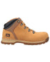 Wheat coloured Timberland Pro Splitrock XT Composite Safety Toe Work Boots on white background 