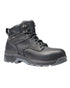 Black Coloured Timberland Pro Womens Titan 6 Alloy Toe Work Boots on White Background
