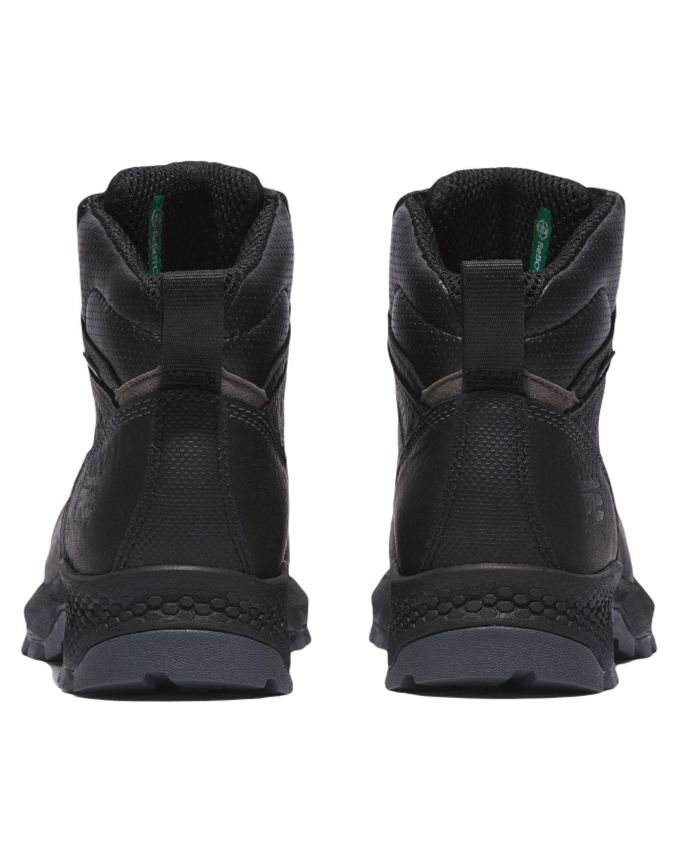 Black Coloured Timberland Pro Womens Titan 6 Alloy Toe Work Boots on White Background
