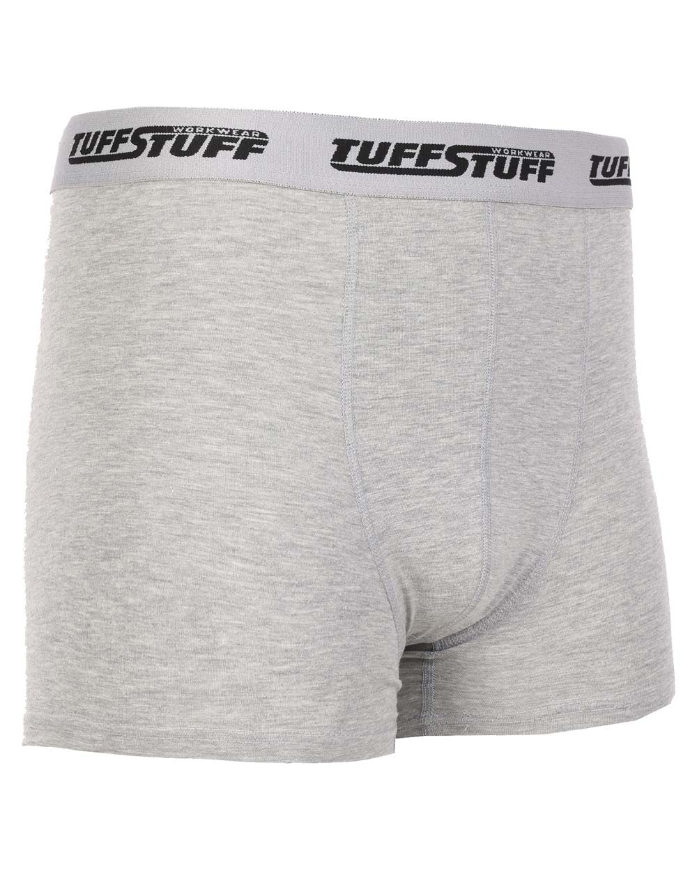 Grey coloured TuffStuff Elite Boxers on White Background