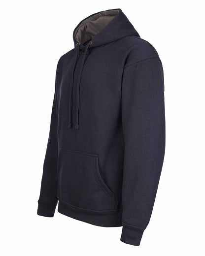 Navy Coloured TuffStuff Hendon Hoodie On A White Background 