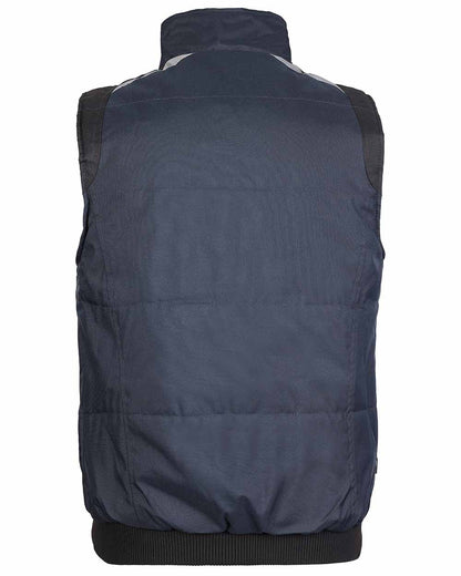 Navy Blue Coloured TuffStuff Pro Work Bodywarmer On A White Background 