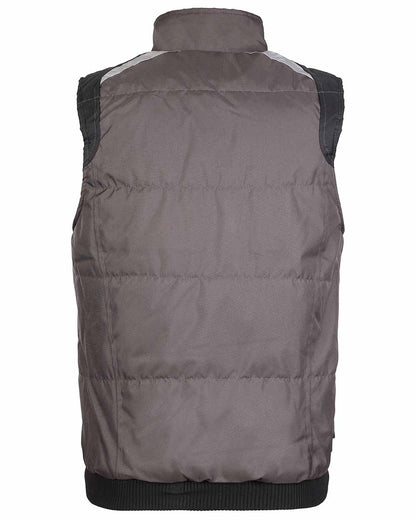 Grey Coloured TuffStuff Pro Work Bodywarmer On A White Background 