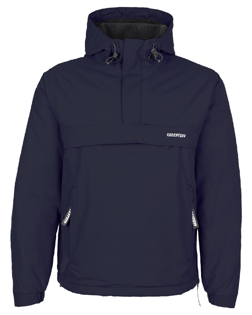 Navy Blue coloured Tuffstuff Sutherland Unlined Windbreaker on white background
