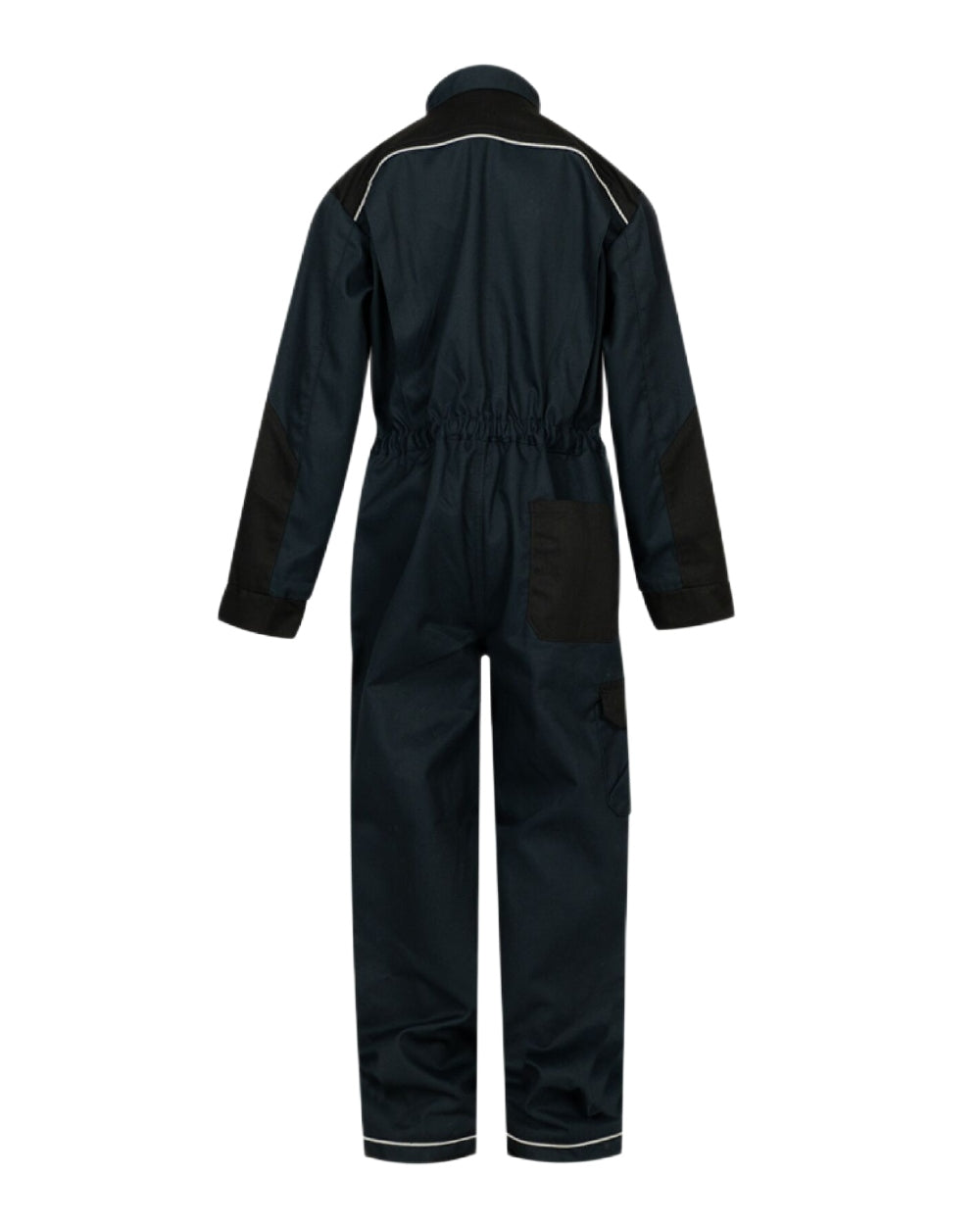 Navy Coloured Xpert Children Pro Coverall on White Background
