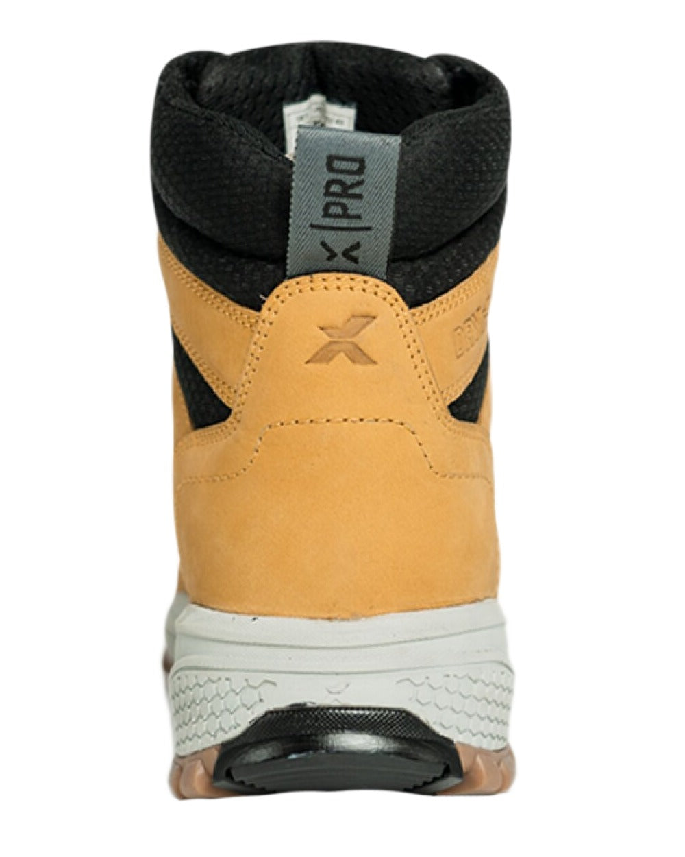 Honey Coloured Xpert Mens Pro Raptor Waterproof Safety Boots on White Background
