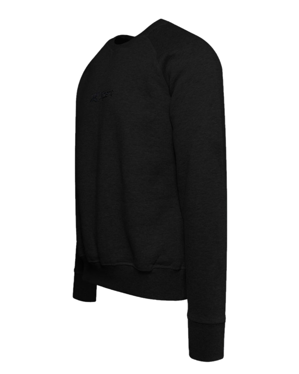 Black Coloured Xpert Mens Pro Sweatshirt on White Background
