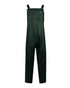 Green Coloured Xpert Mens Swampmaster No-Sweat Stormgear Waterproof Bib & Brace on White Background
