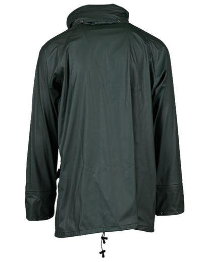 Green Coloured Xpert Mens Swampmaster No-Sweat Stormgear Waterproof Jacket on White Background
