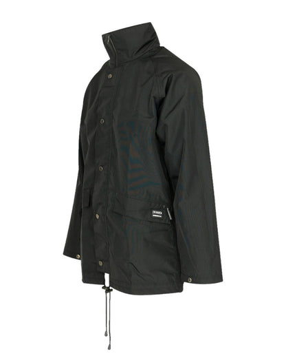 Navy Coloured Xpert Mens Swampmaster No-Sweat Xtremegear Waterproof Jacket on White Background
