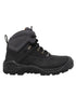 Black Coloured Xpert Mens Warrior Safety Laced Boots on White Background
