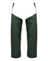 Green Coloured Xpert Swampmaster No-Sweat Stormgear Waterproof Split Leggings on White Background
