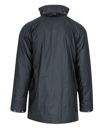 Navy Coloured Xpert Womens Swampmaster No-Sweat Thermgear Waterproof Lined Jacket on White Background
