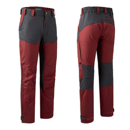 Oxblood Red Deerhunter Strike Trousers