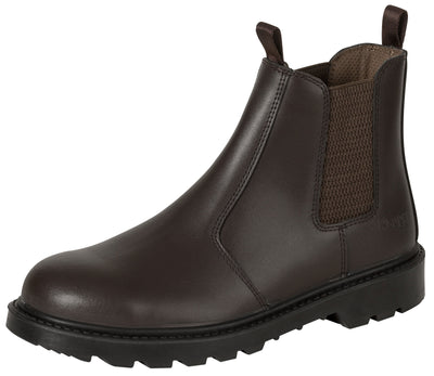 Brown Hoggs of Fife Classic Safety Dealer Boot #colour_brown