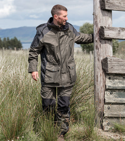 Hoggs of Fife Field Tech Waterproof Jacket Green