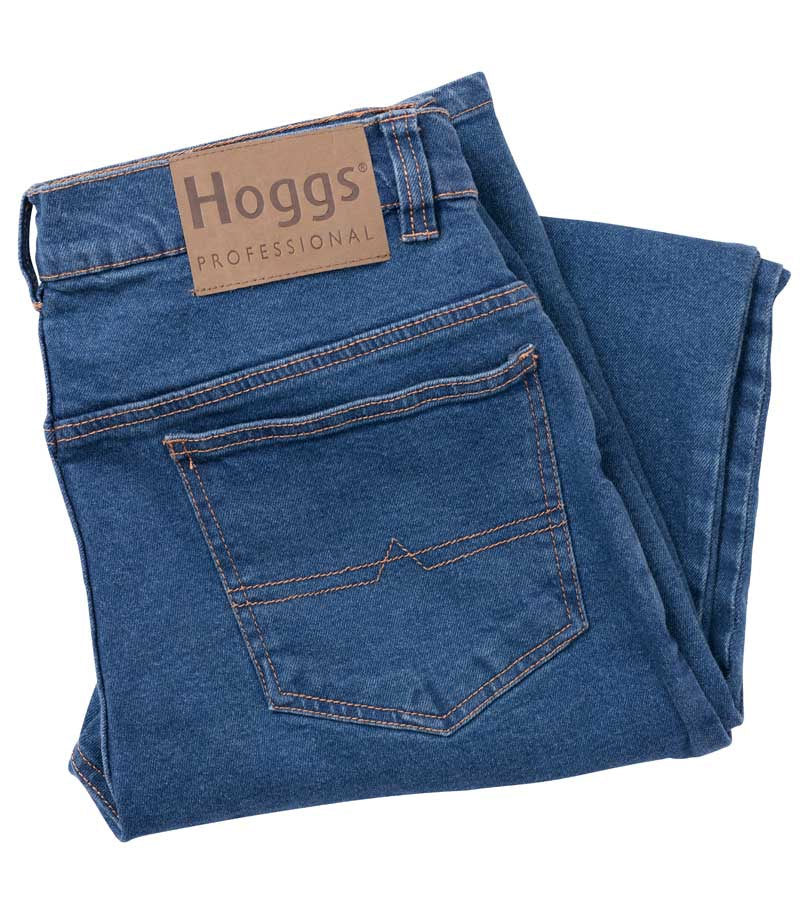 Stonewashed Hoggs Classic Work Jeans