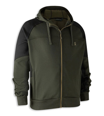 Deerhunter Rogaland Hoodie | Adventure Green hooded sweatshirt