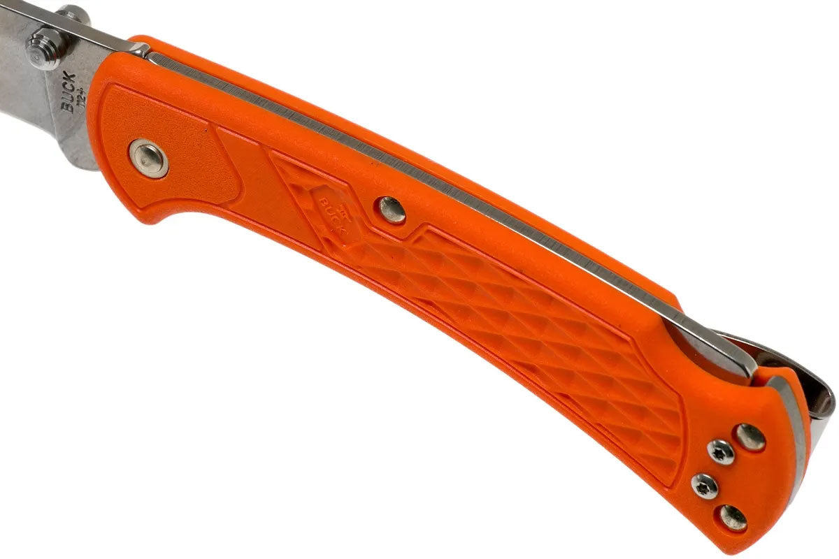 orange handle Buck Ranger Slim Select Knife