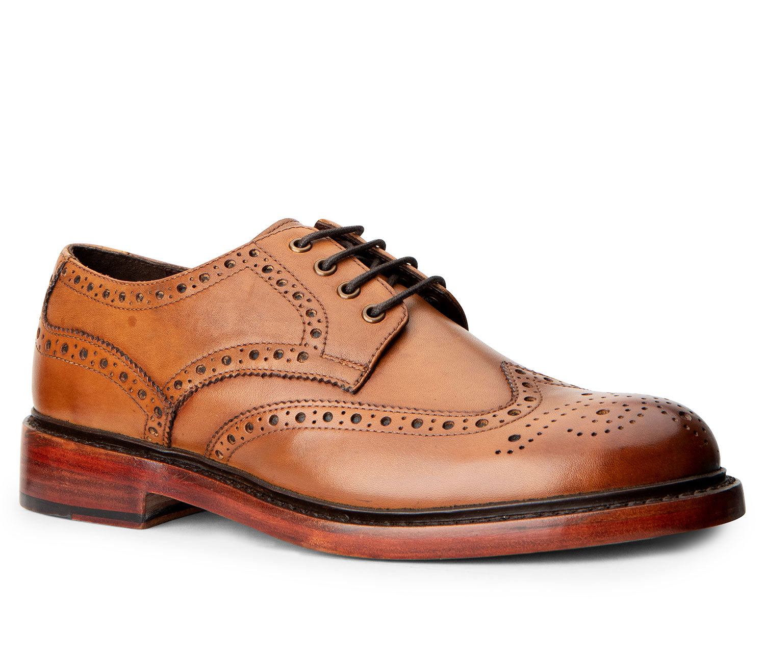 Hoggs of Fife Muirfield Brogue Shoe Rubber Sole