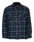 Champion Totnes Quilted Padded Shirt Blue lumberjack check