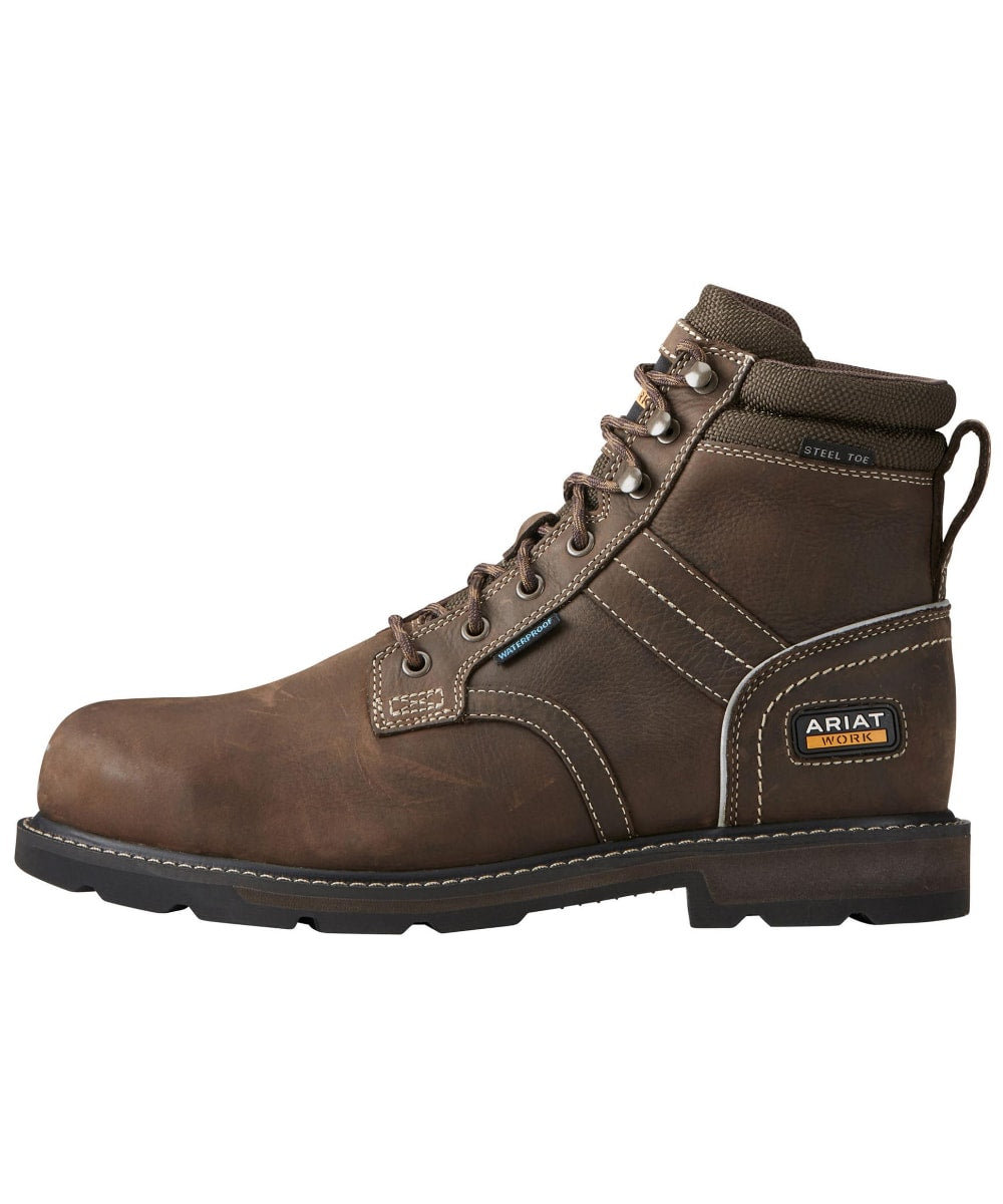 Ariat Groundbreaker Men s 6 Waterproof Work Boots Hollands Workwear