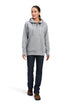 Ariat Rebar Skill Set 1/2 Zip Hoodie in Heather Grey