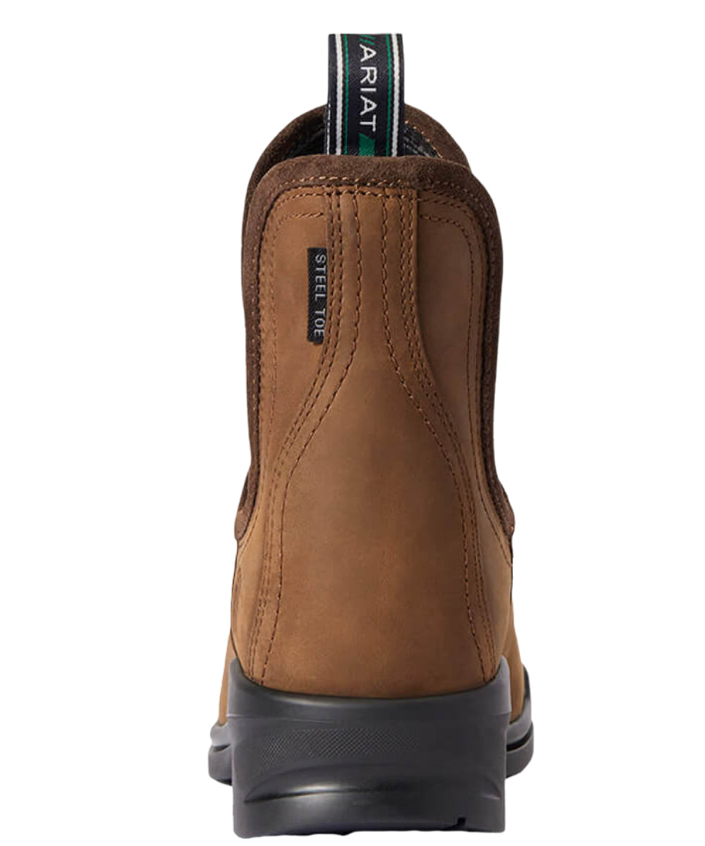 Ariat Keswick Steel Toe in Distressed Brown