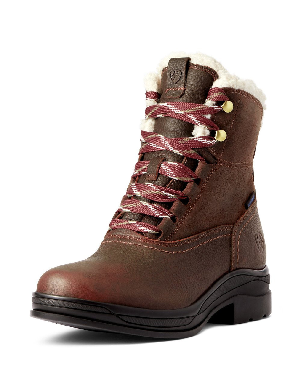 Ariat Womens Harper Waterproof Boots | Clearance in Dark Brown