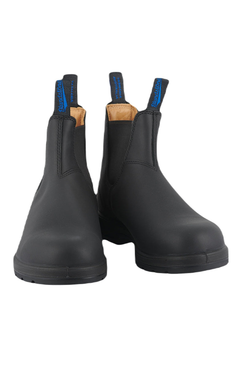 Blundstone 566 Black Waterproof Leather (Warm & Dry)  in Black