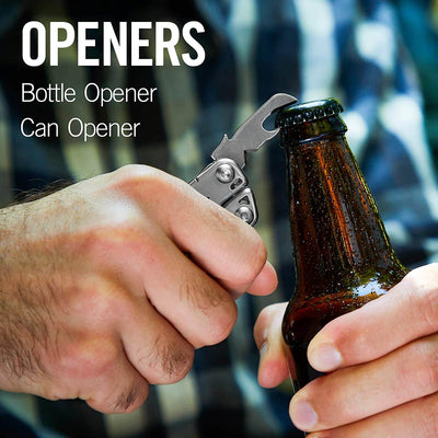 Bottle opener, can opener