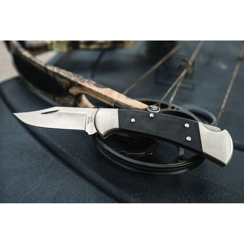 Compact three inch blade Ranger Pro 112BKS5 Hunting Knife by Buck Knives