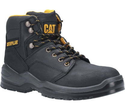 Black Caterpillar Cat Striver Safety Boot