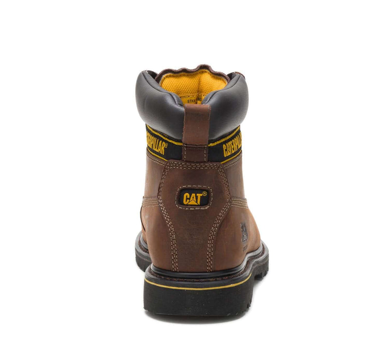 Top CAT Holton Steel Toe S3 Leather Lace Up Work Boot