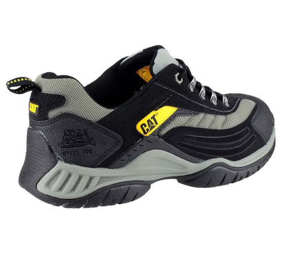 CAT Gold Tab Moor Safety Trainer Shoe SB Black