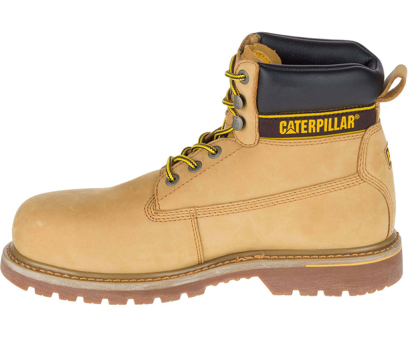 HoneyCaterpillar Holton Leather Safety Boot