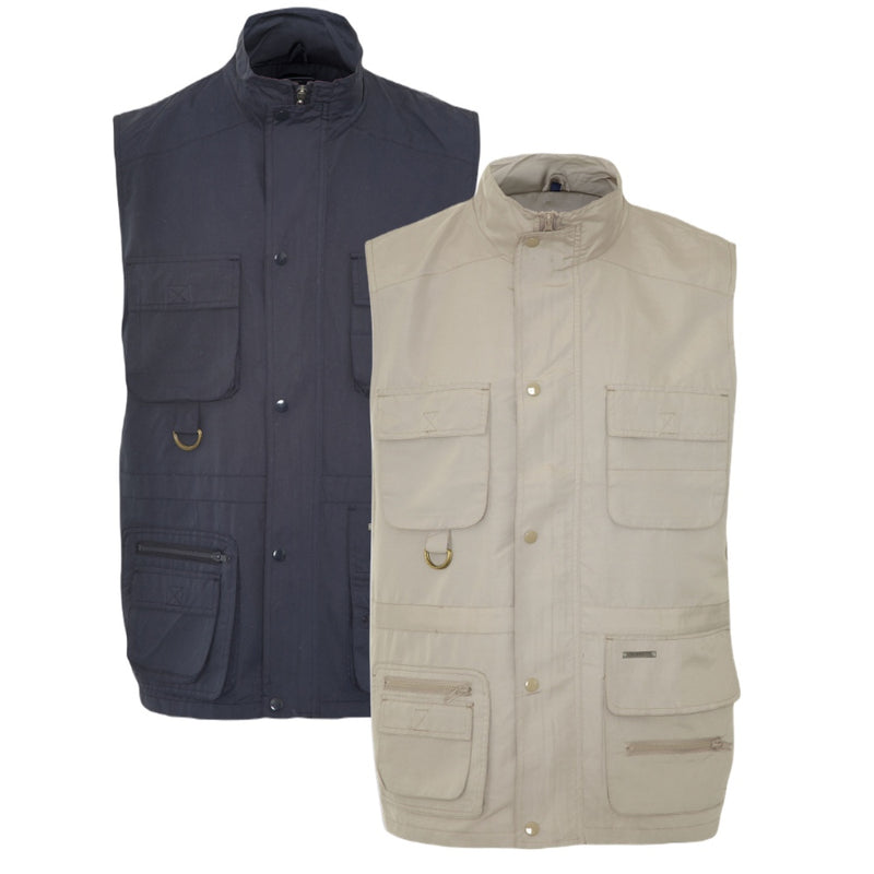 Champion Windermere Gilet In Navy, Stone