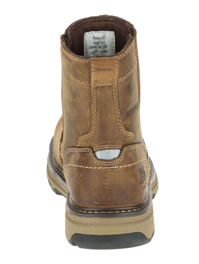 Back View Caterpillar Pelton S1 Safety Boot