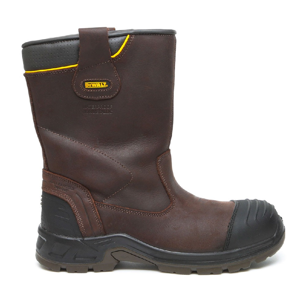 DeWalt Millington Non Metallic Waterproof Rigger Boots in Brown