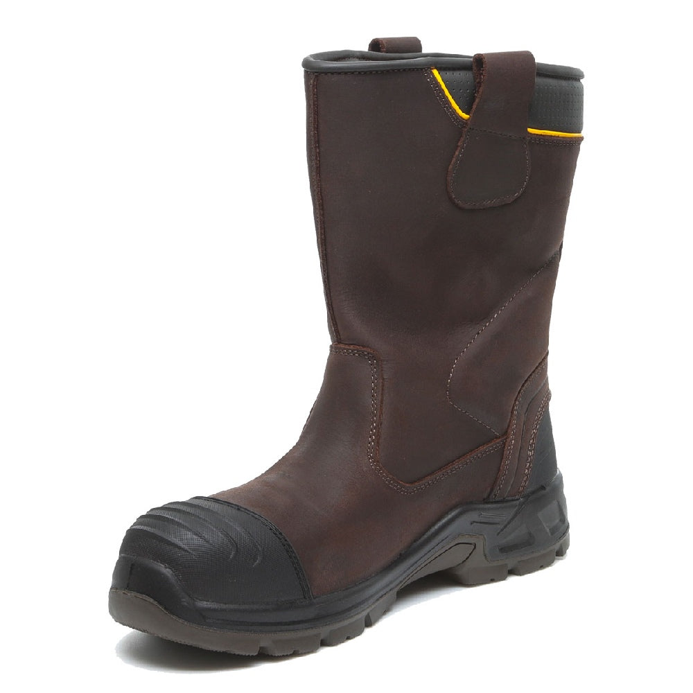 DeWalt Millington Non Metallic Waterproof Rigger Boots in Brown