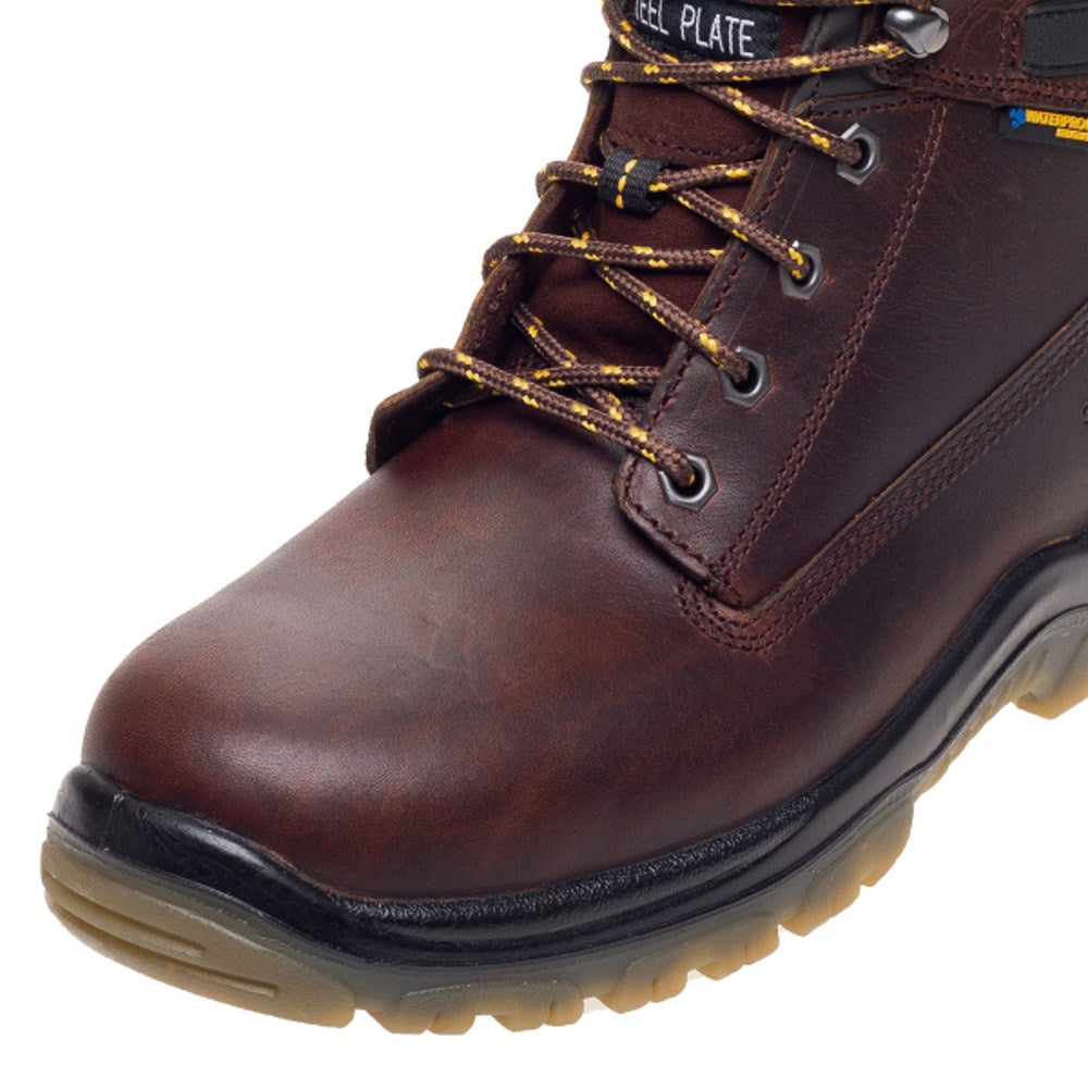 DeWalt Titanium 6&quot; Waterproof Safety Boots in Tan