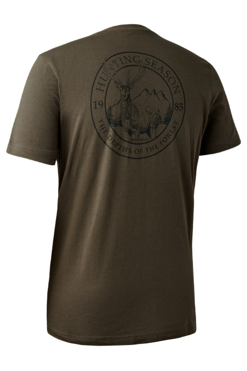 Deerhunter Easton T-Shirt In Adventure Green
