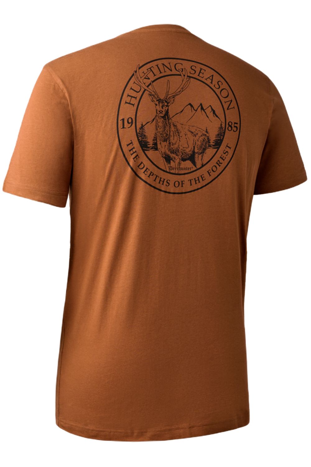 Deerhunter Easton T-Shirt In Burnt Orange