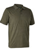 Deerhunter Gunnar Polo Shirt in Adventure Green Melange