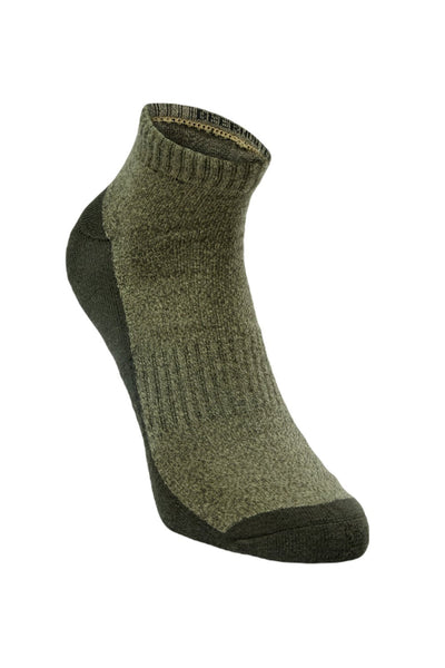 Deerhunter Hemp Low Cut Socks In Green