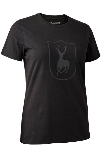 Deerhunter Lady Logo T-Shirt In Black